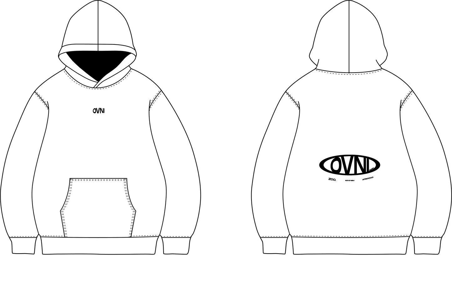 HOODIE OVNI INFALTABLE