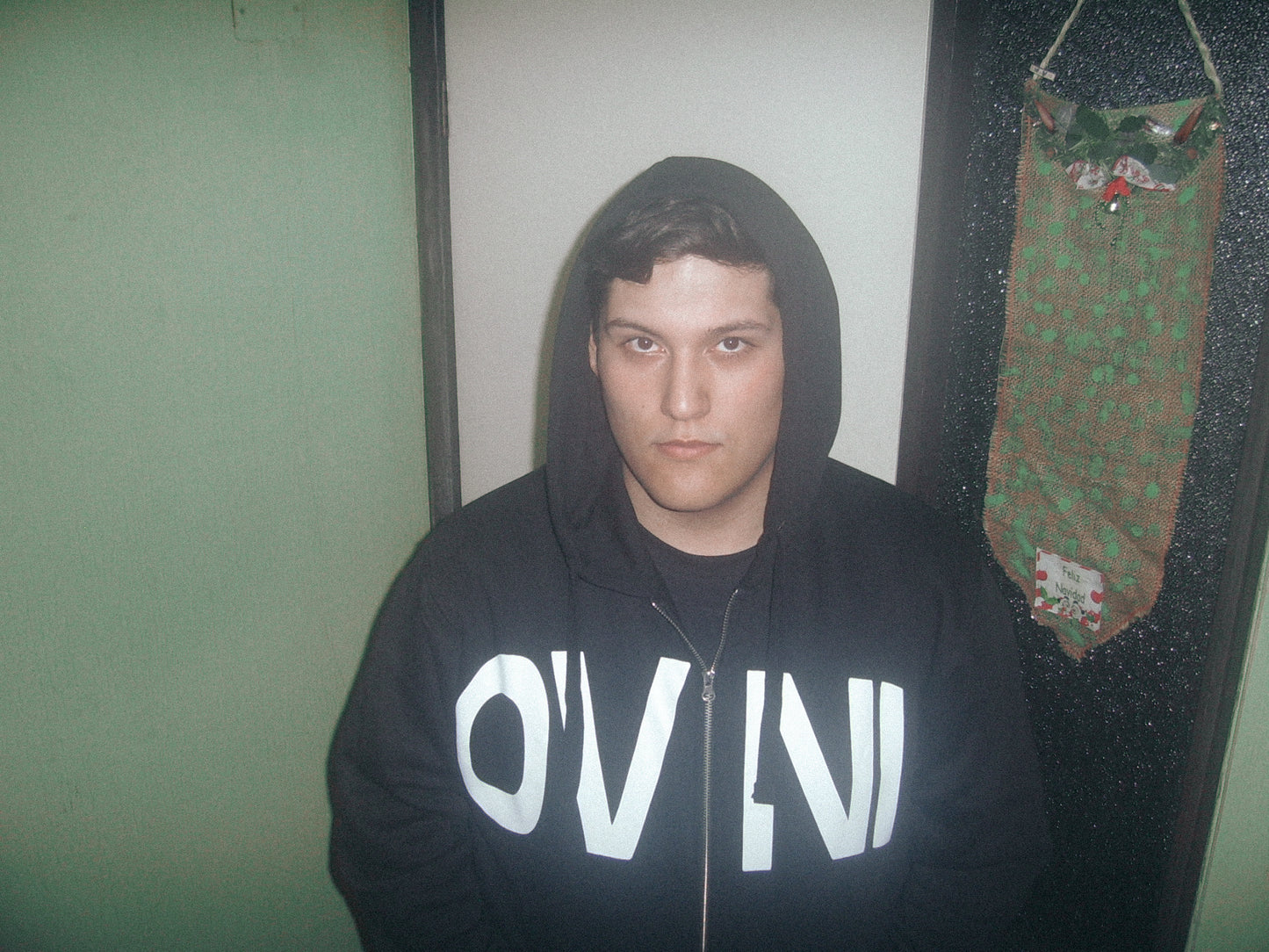 HOODIE ZIP BIG OVNI LOGO
