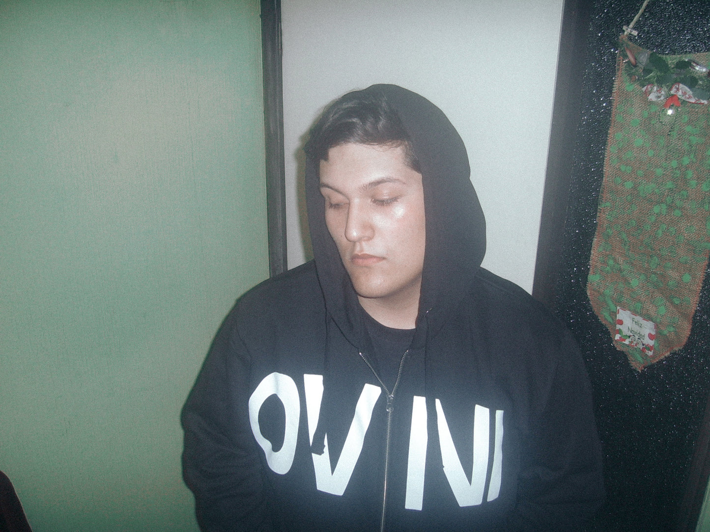 HOODIE ZIP BIG OVNI LOGO