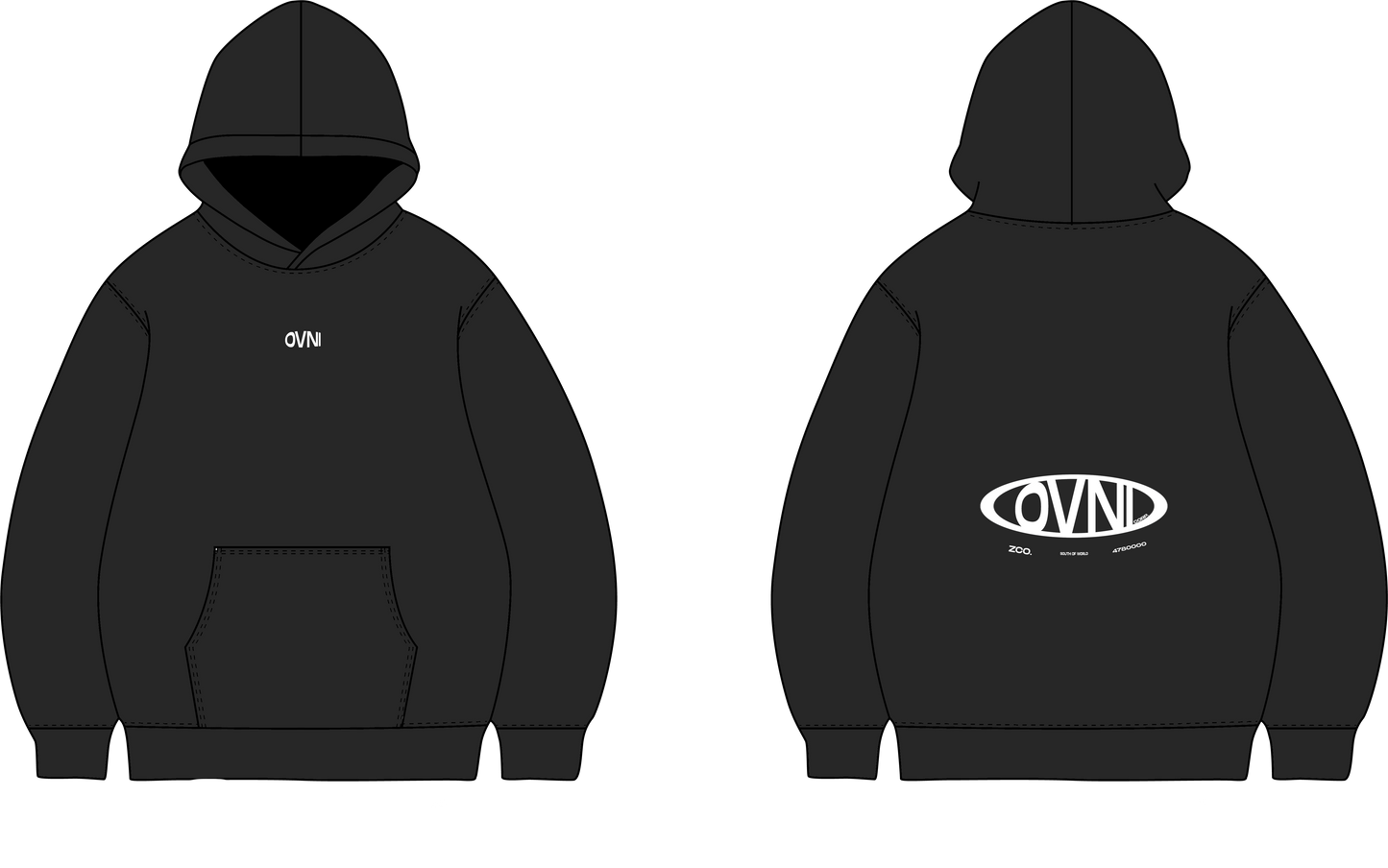 HOODIE OVNI INFALTABLE