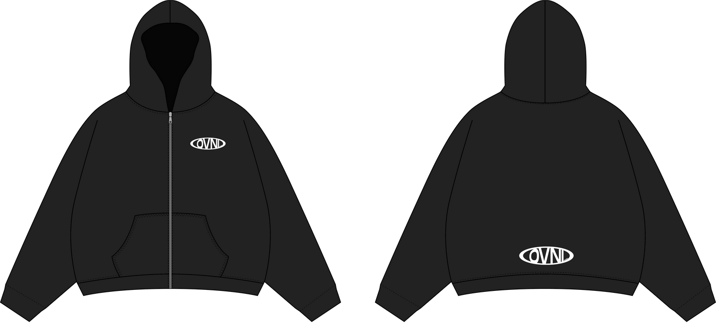 HOODIE ZIP OVNI CORP. INFALTABLE