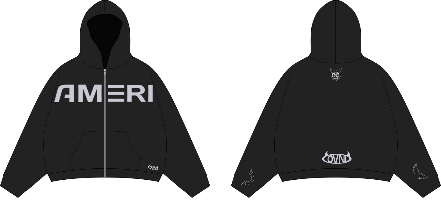 HOODIE ZIP AMERI